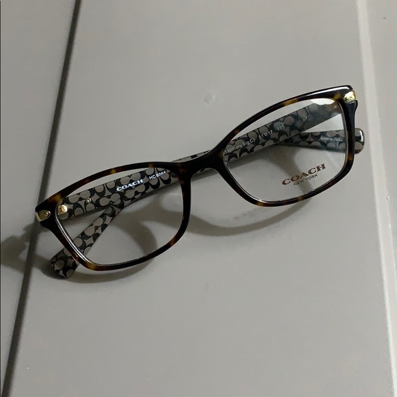 COACH WOMENS DESIGNER EYEWEAR TORTOISE NWT - Picture 4 of 6